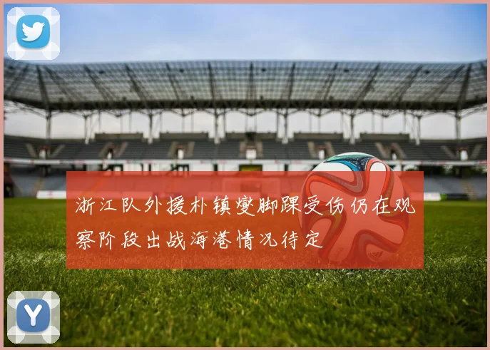 浙江队外援朴镇燮脚踝受伤仍在观察阶段出战海港情况待定